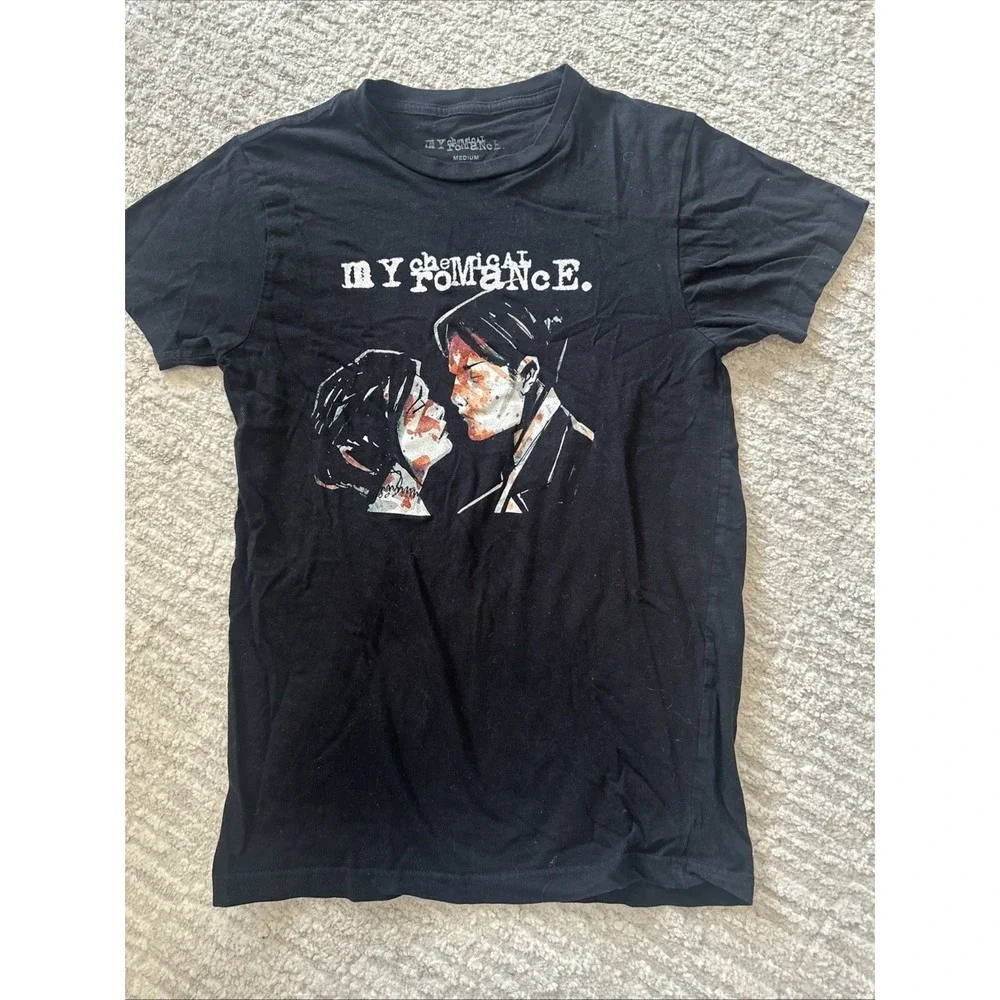 My Chemical Romance T-Shirt Three Cheers For Sweet Revenge Size M Official EUC